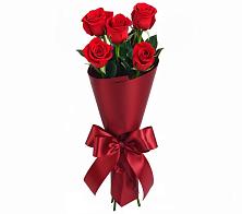 Букет 5 Красных роз Эдлесс Лав в Мысхако
