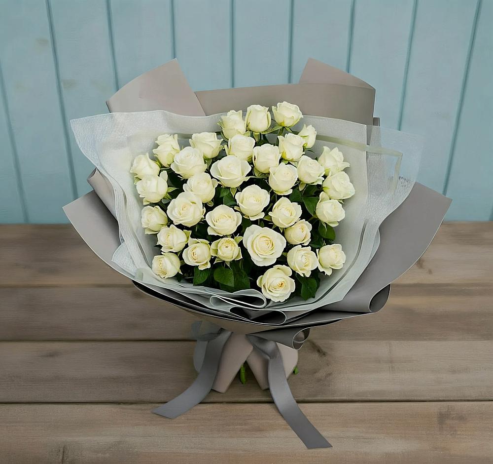 Букет Белоснежная нежность в Мысхако