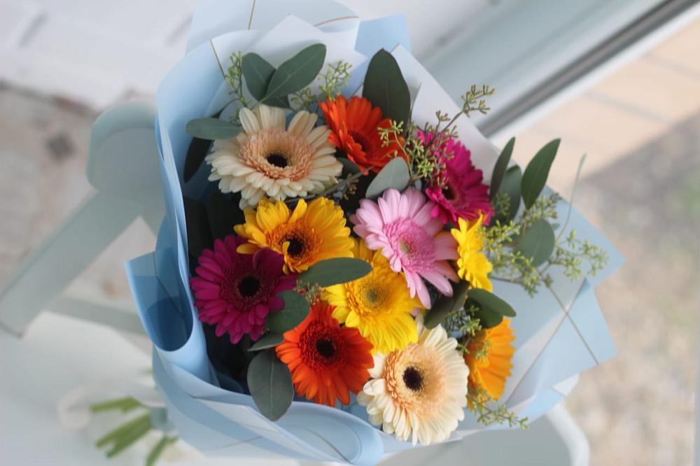 Букет цветов из: Герберы в Мысхако