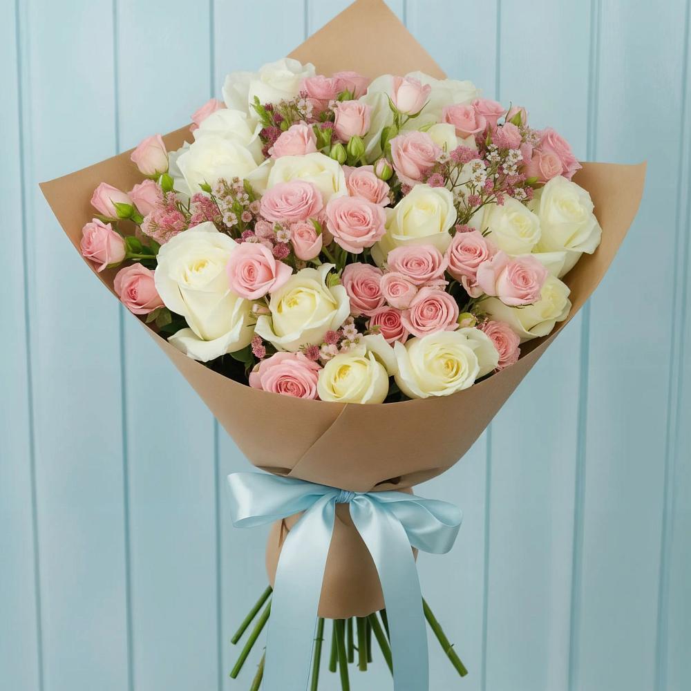 Букет цветов из: Розы в Мысхако