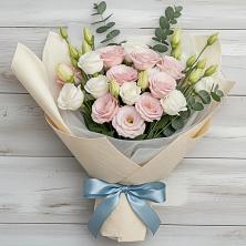 Букет цветов из:  Лизиантусы в Мысхако