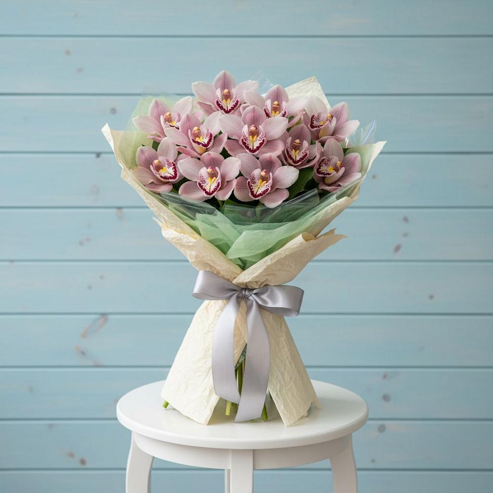 Букет цветов из: Орхидеи и Розы в Мысхако