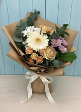 Букет цветов из:  Герберы и Хризантемы в Мысхако
