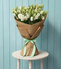 Букет цветов из:  Лизиантусы в Мысхако