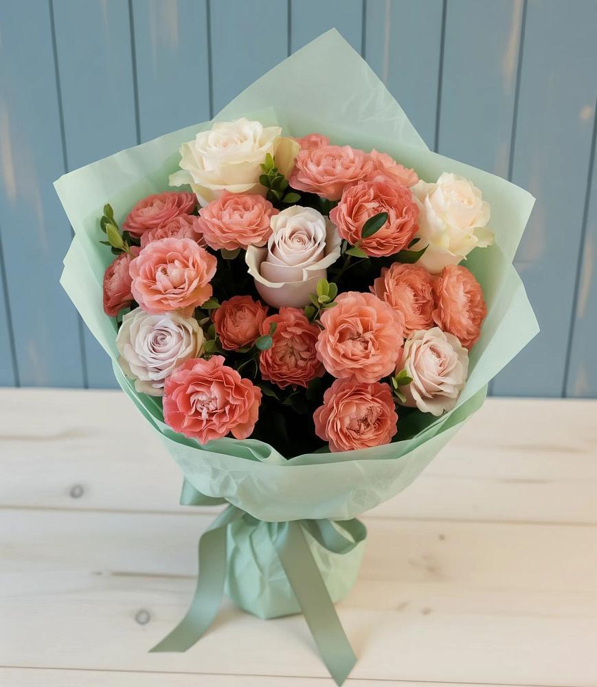 Букет цветов из: Розы в Мысхако