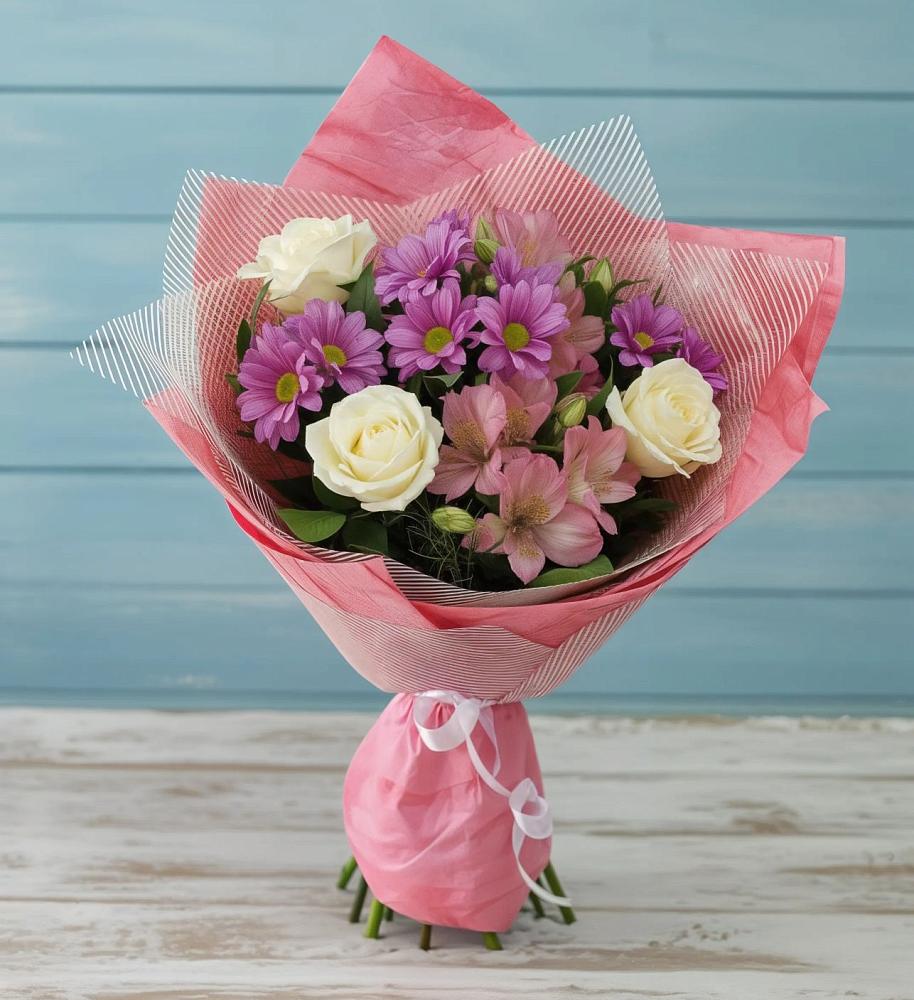 Букет цветов из: Герберы в Мысхако