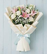 Букет цветов из:  Лилии в Мысхако