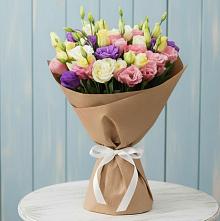 Букет цветов из:  Лизиантусы в Мысхако